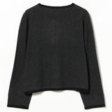 Fine‑Gauge Trim Cardigan