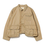 Chambray Gabardine Short Fishing Jacket