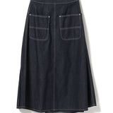 Wraped Pleated Skirt