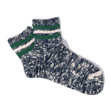 Stripes short slub socks