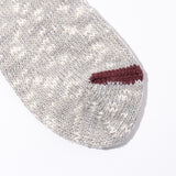 Stripes short slub socks