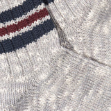 Stripes short slub socks