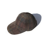 Plaid Corduroy Cap