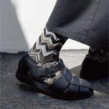Modern Herringbone Crew