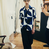 Kaleidoscope Patched Work Shirt