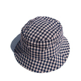 Stitched Gingham Hat