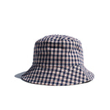 Stitched Gingham Hat