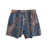 Fine Satin Paisley Boxer