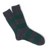 Wool Cashmere Stripes Crew