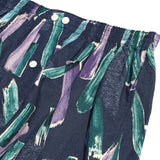 Hemp Cotton Brushed Pattern Boxer