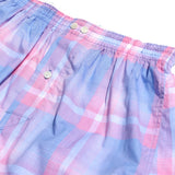 Fine Plaid Pattern Boxer