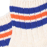Stripes short slub socks
