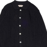 Crochet Polo Cardigan