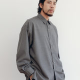 Signature Shirt - Super100's Wool - Grey