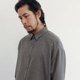 Signature Shirt - Super100's Wool - Grey