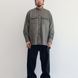 “JAMES” CLASSIC BAND COLLAR SHIRT