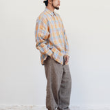 Signature Shirt - Madres Linen - Orange