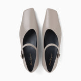 Square Toe Strap Heels