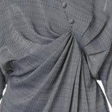 Mishima Karatsu Floral Drape Dress