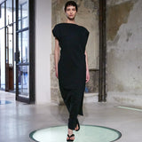 Jersey Asymmetric Dress