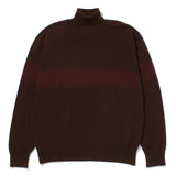 Ombre Stripe High Neck