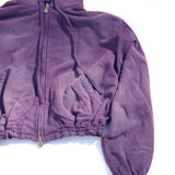 WASHED ZIP HOODIE