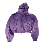 WASHED ZIP HOODIE
