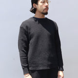 Fine Rib Crew Neck