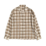 Sheer Gauze Plaid Shirt