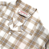 Sheer Gauze Plaid Shirt