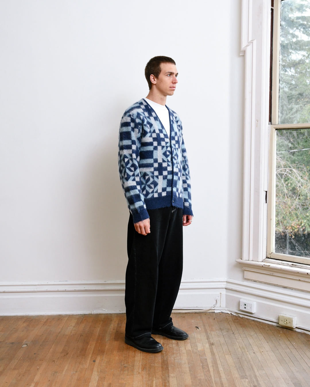 Vintage quilt mohair cardigan - AnonymousIsm