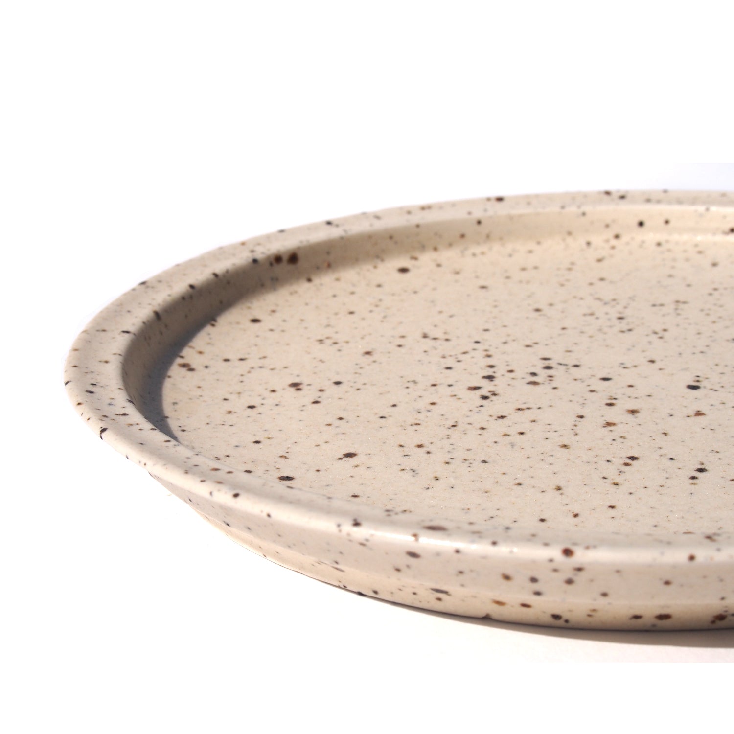 FUTOSHI Y. Lava Dots Rim Plate - AnonymousIsm