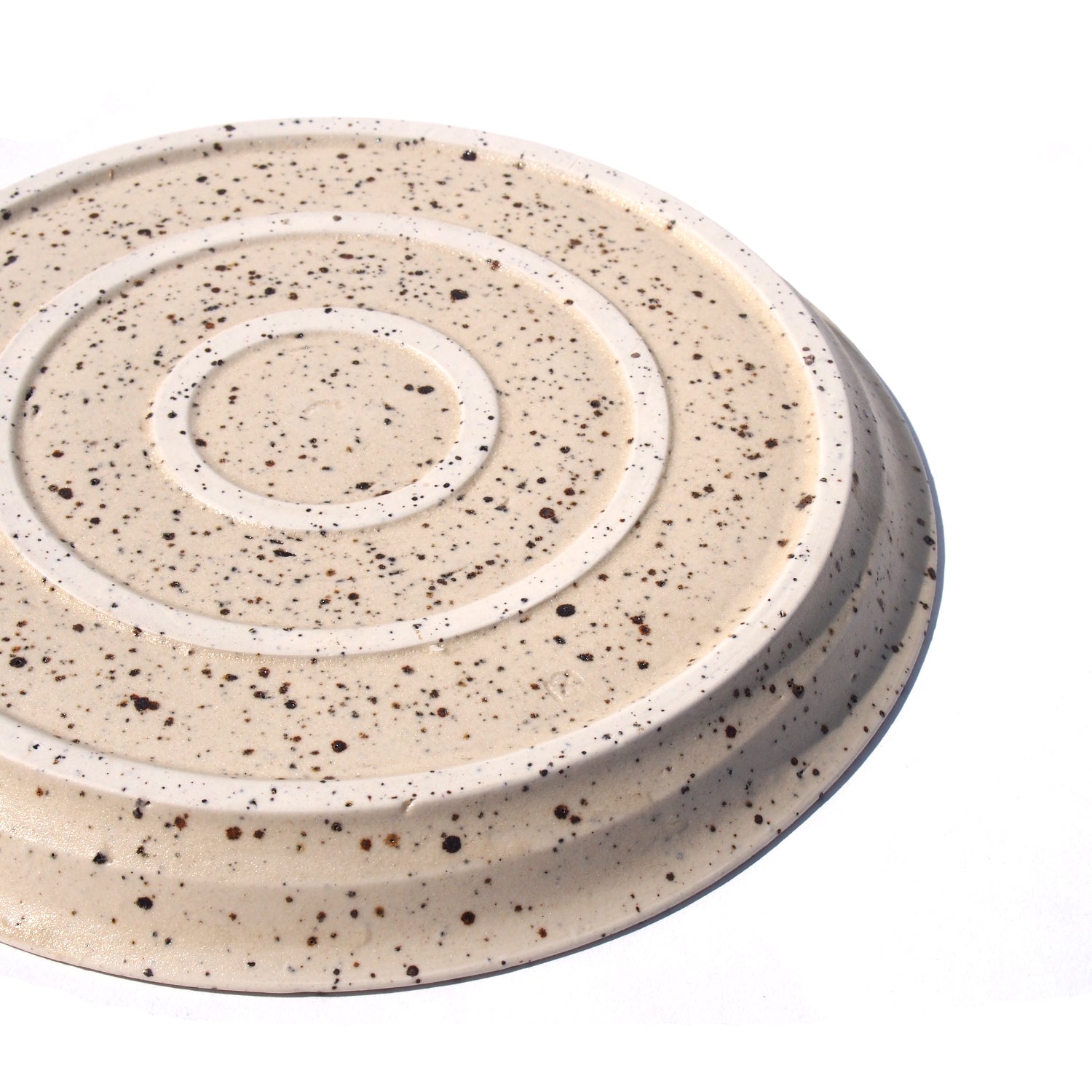FUTOSHI Y. Lava Dots Rim Plate - AnonymousIsm