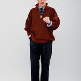 Fuyushigure Half Zip Knit