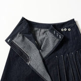 Wraped Pleated Skirt