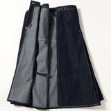 Wraped Pleated Skirt