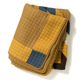 Patchwork Quilt Cover - Camel