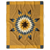 Patchwork Quilt Cover - Camel