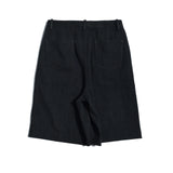 BLACK HAND SPUN CARGO INSPIRED DENIM SHORTS