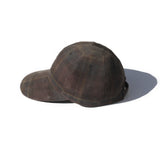 Plaid Corduroy Cap