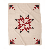 Patchwork Quilt Cover - Ivory