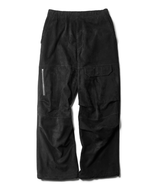 SUEDE OVERPANTS