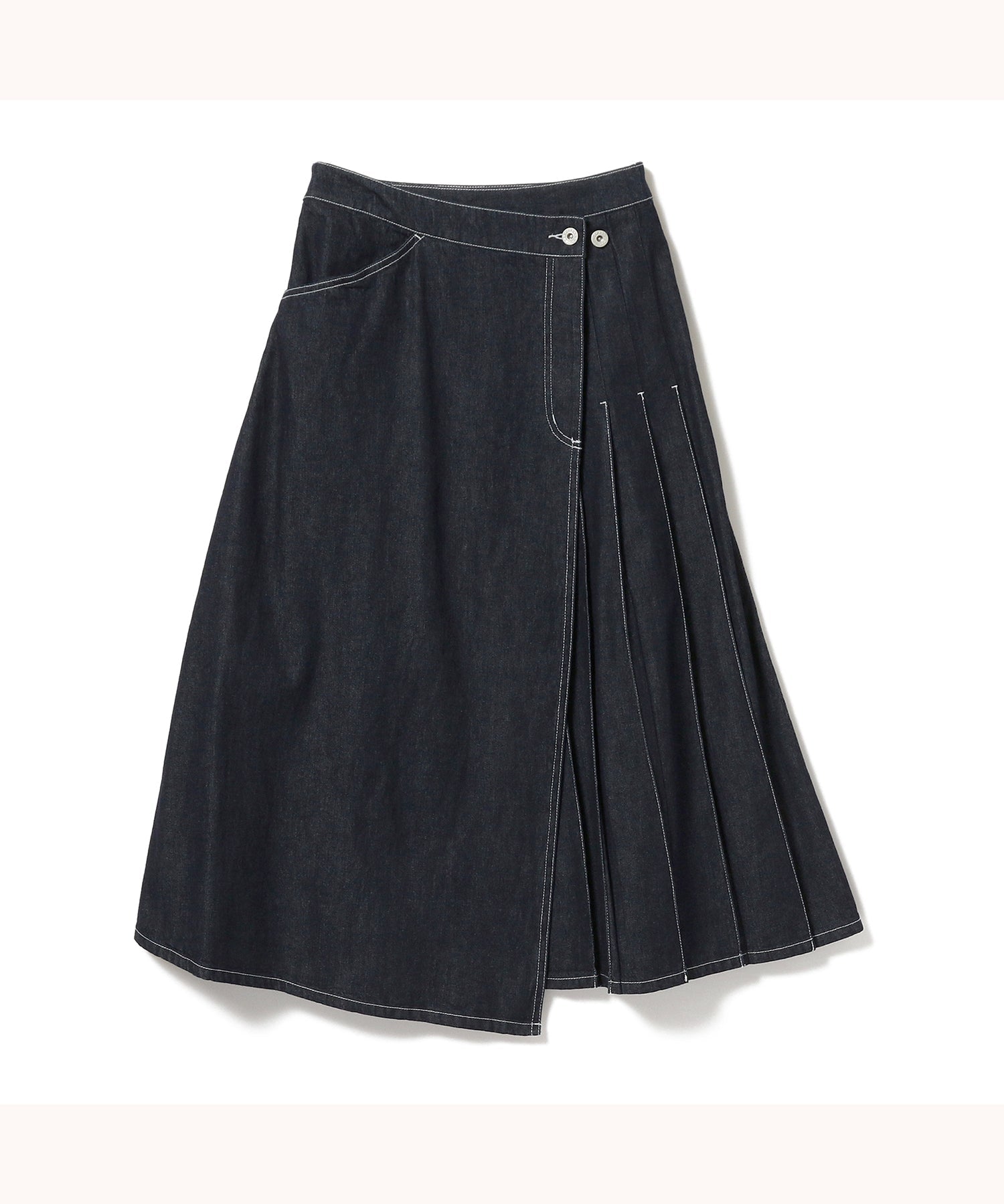 WrapedPleatedSkirt