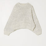 AD Balloon Sleeve Texture Loose Cotton