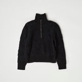 HALF-ZIP SWEATER