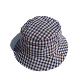 Stitched Gingham Hat