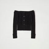 OFF-SHOULDER SWEATER