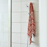 Bandana Cotton Pile Blanket - Red