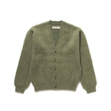 Solid mohair cardigan