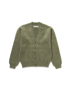 Solid mohair cardigan